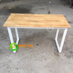Thanh lý bàn làm việc chân sắt BNV7CS